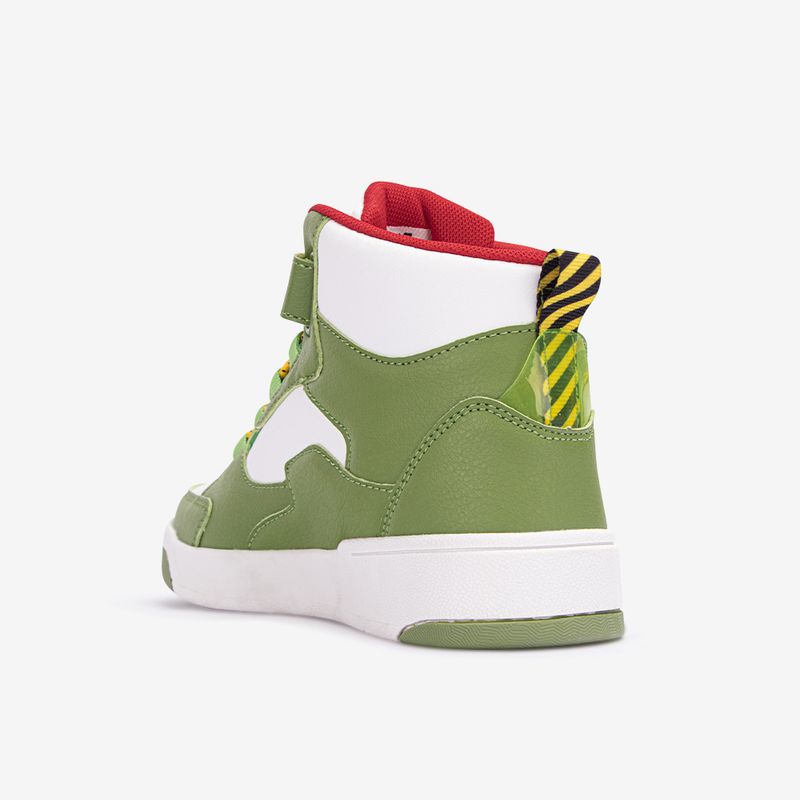 Zapatilla-estilo-botin-con-rubber-personalizado-color-verde