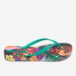 Sandalia-flip-flop-coleccion-graffiti-color-negro-verde