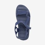 Sandalia-casual-con-velcros-regulables-para-hombre-color-azul