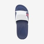 Sandalia-slider-de-planta-flexible-color-azul-blanco