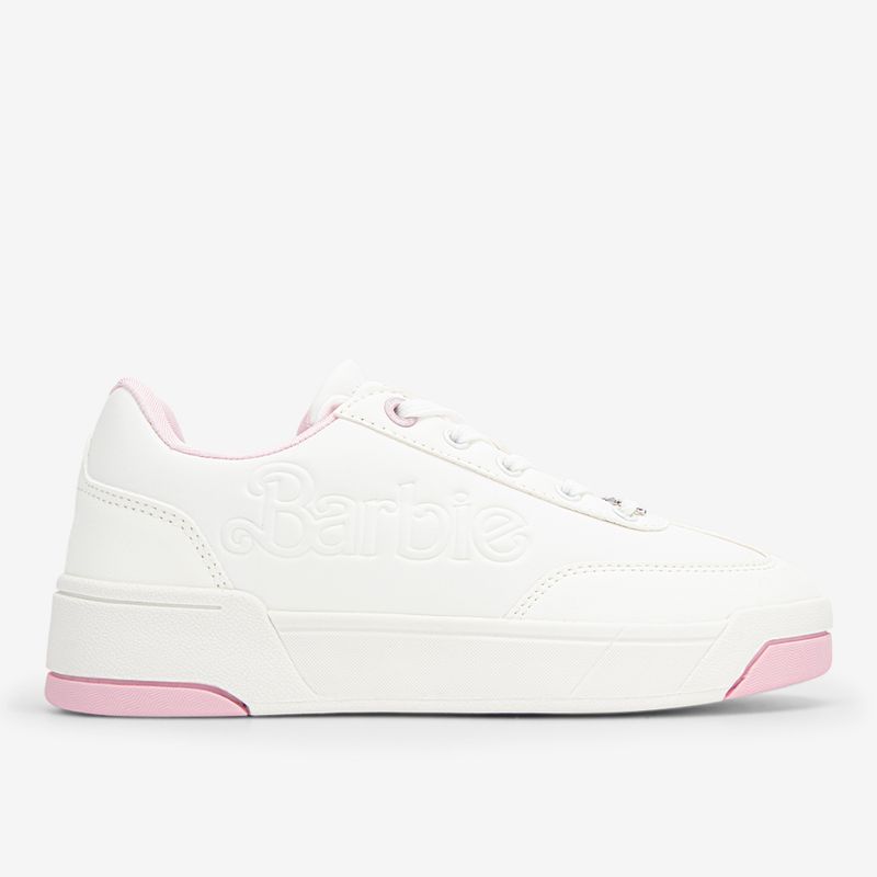 Zapatilla-de-Pu-para-mujer-de-diseno-exclusivo-color-blanco