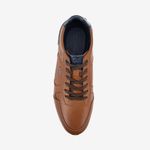 Zapatilla-urbana-con-tecnologia-Ultralight-de-cuero-color-wisky