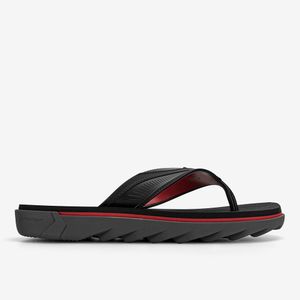 Sandalia Flip Flop Negro/rojo 2RDG25