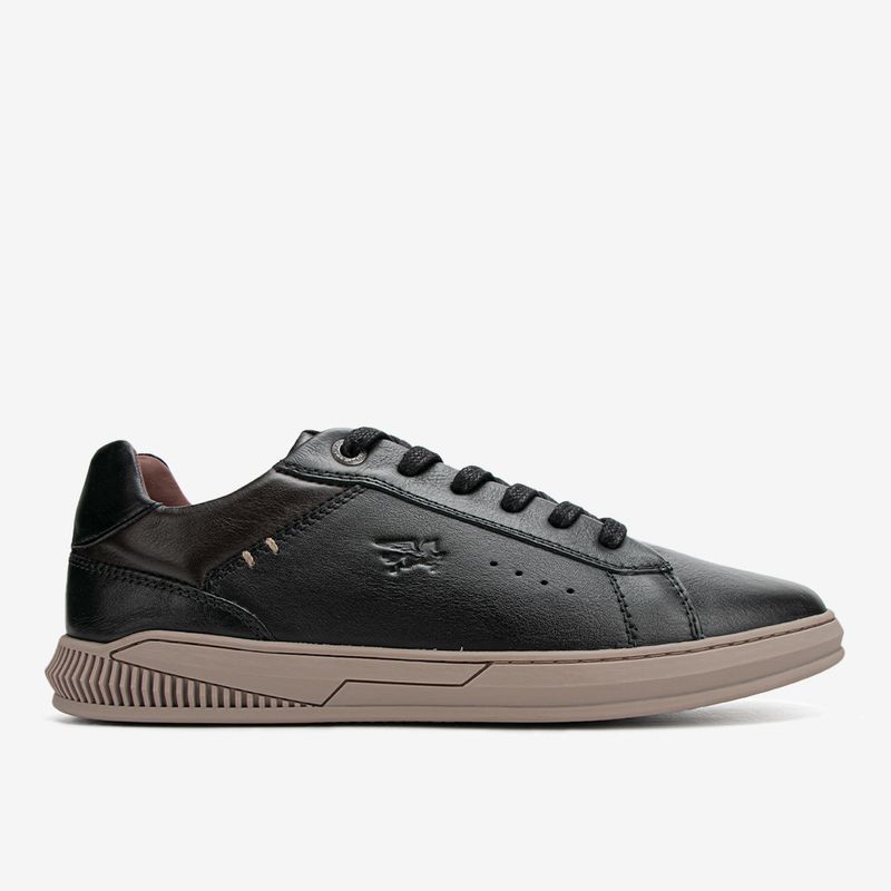 Zapatilla-de-cuero-con-planta-de-caucho-para-hombre-color-negro