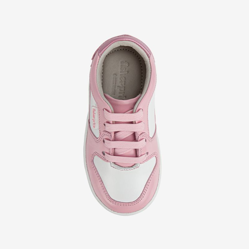 Zapatilla-de-cuero-con-planta-de-caucho-para-bebe-color-rosado