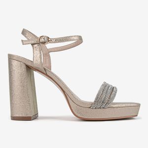 Sandalia Elegante Dorado 7YS043