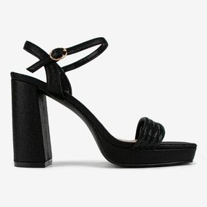 Sandalia Elegante Negro 7YS043