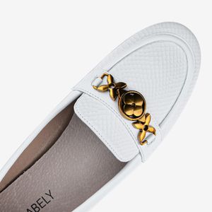Mocasín Casual Blanco 7YM001