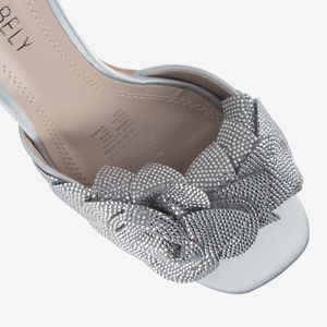 Sandalia Elegante Plateado 7YS044