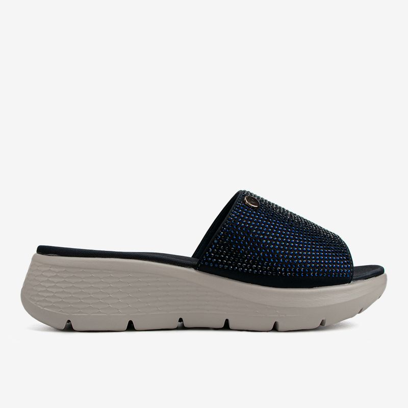 Sandalia-casual-de-PU-con-taco-color-azul