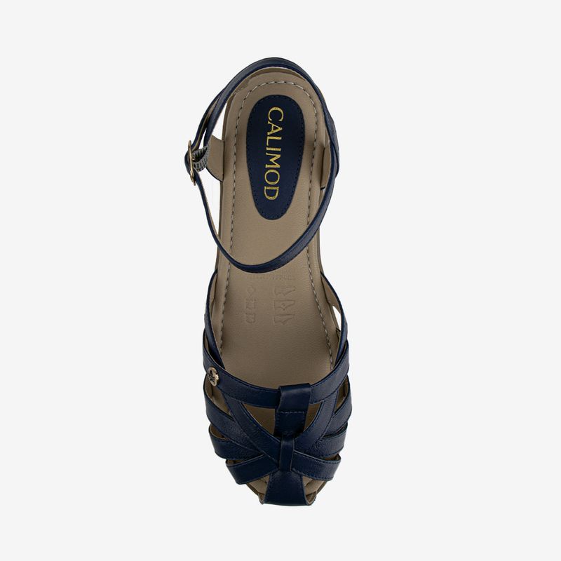 Sandalia-casual-de-cuero-con-planta-flexible-color-azul