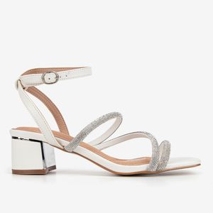Sandalia Elegante Blanco 7YS038