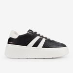Zapatilla-casual-de-PU-con-planta-alta-color-negro-blanco