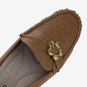 Mocasín Casual Camel 7YM002