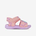 Sandalia-flat-con-velcro-regulable-color-rosado