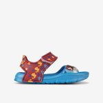 Sandalia-flat-con-velcro-ajustable-nino-color-azul