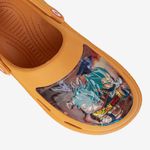 Sandalia-clogs-con-parche-de-personajes-en-pvc-color-naranja