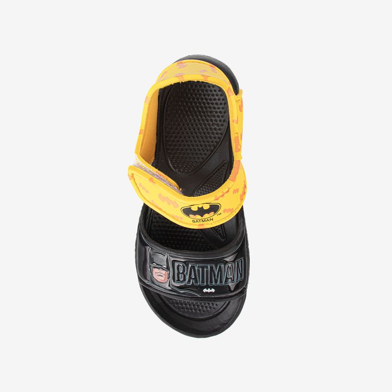 Sandalia-flat-con-velcro-ajustable-nino-color-negro