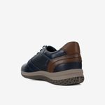 Zapato-casual-de-cuero-con-planta-de-caucho-color-azul