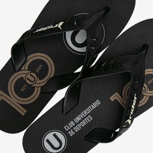 Sandalia Casual Universitario Negro 2RDE40