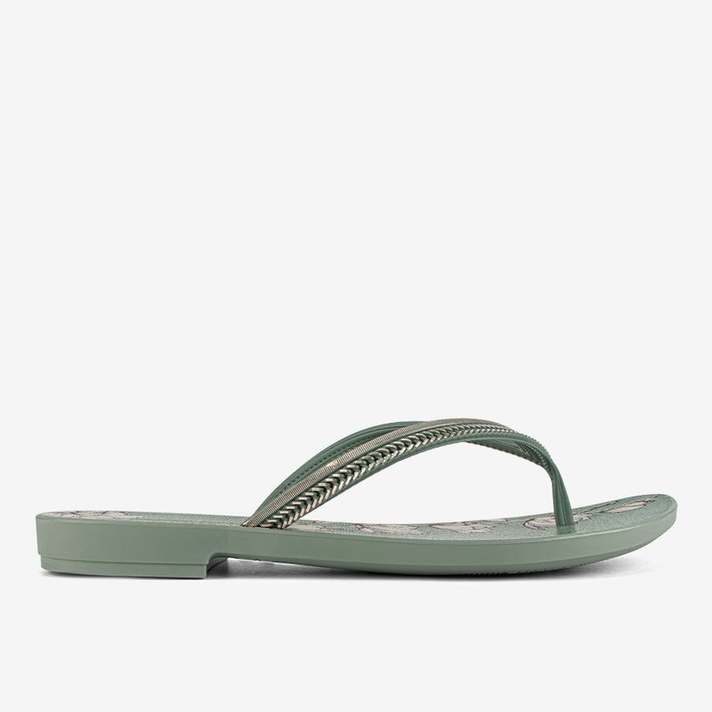 Sandalia-flip-flop-veraniega-color-verde