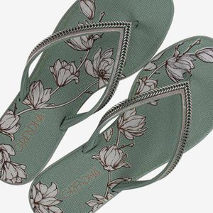 Sandalia Flip Flop Verde 2GDI60