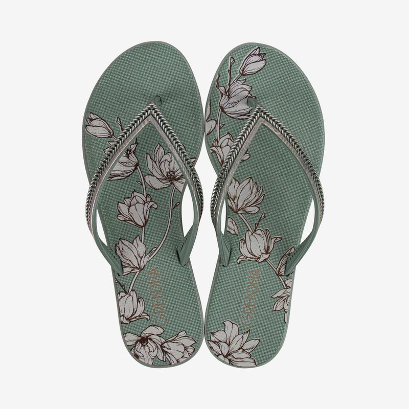 Sandalia-flip-flop-veraniega-color-verde