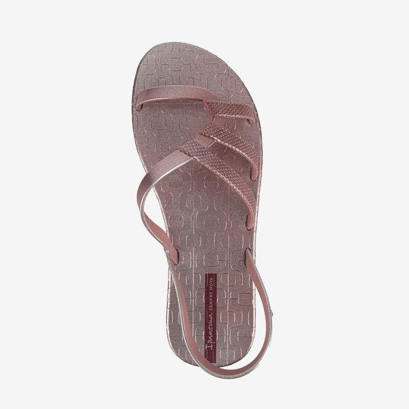 Sandalia-flats-de-mujer-color-rosa-metalizado