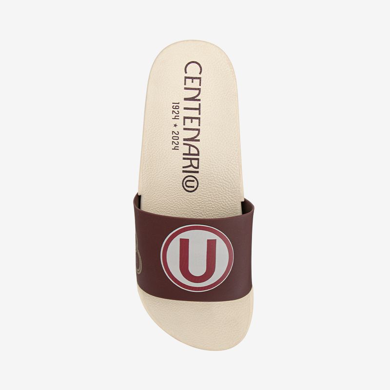 Sandalia-rider-club-universitario-deportes-hombre-color-crema