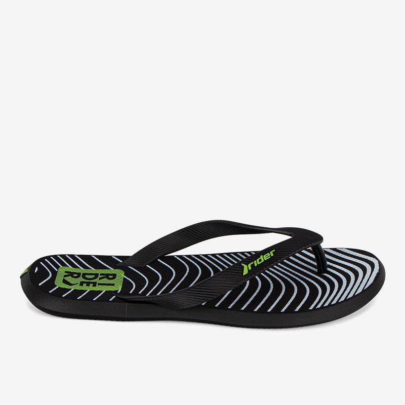 Sandalia-flip-flop-Rider-para-hombre-color-negro-verde