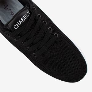 Zapatilla Chabely Negro 7YZ046