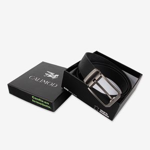 Correa de Vestir Negro 4AAC032