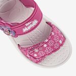 Sandalia-flat-nina-Minnie-color-fucsia