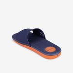 Sandalia-slider-de-hombre-Rider-color-azul-naranja