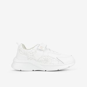 Zapatilla Escolar Hombre Araña Blanco 2SN1151