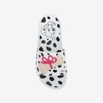 Sandalia-slider-con-diseno-de-los-dalmatas-color-blanco