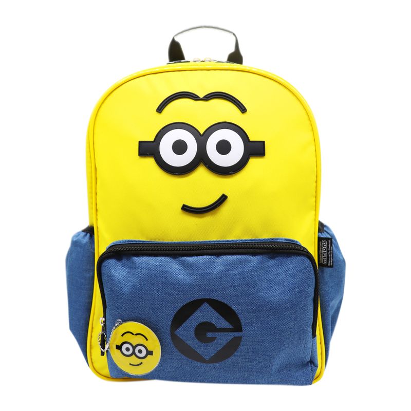 Mochila-escolar-Minion-para-ninos-color-varios