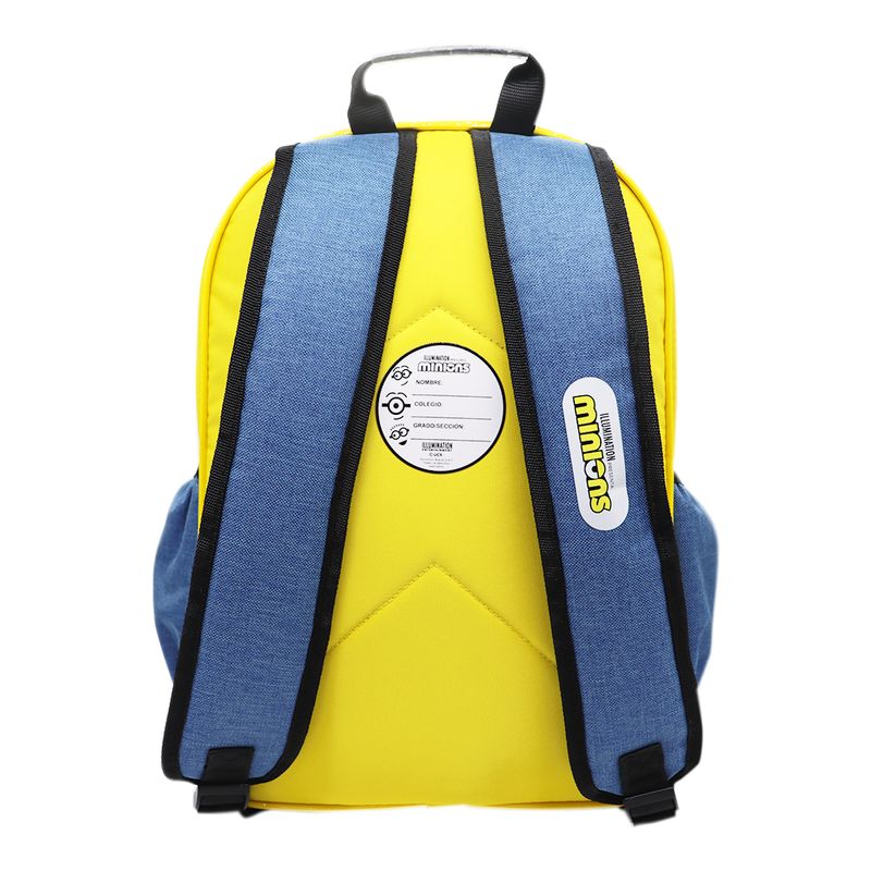 Mochila-escolar-Minion-para-ninos-color-varios