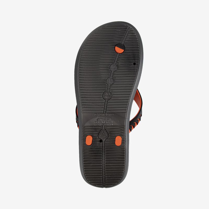 Sandalia-flip-flop-de-hombre-Rider-color-gris-naranja