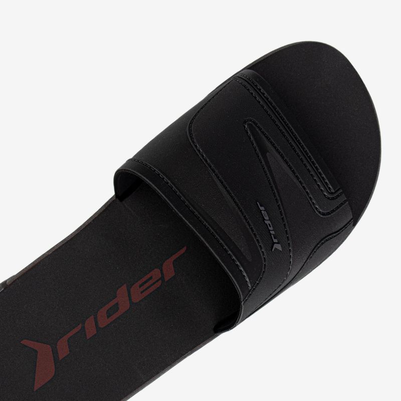 Sandalia-flip-flop-de-hombre-Rider-color-negro-rojo