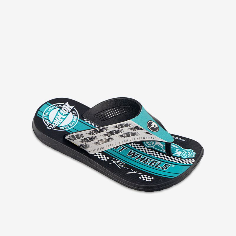 Sandalia-flip-flop-con-tiras-anchas-para-nino-color-negro-azul