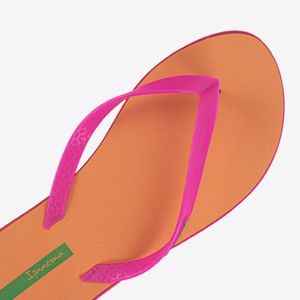 Sandalia Flip Flop De Mujer Naranja 2IPF14