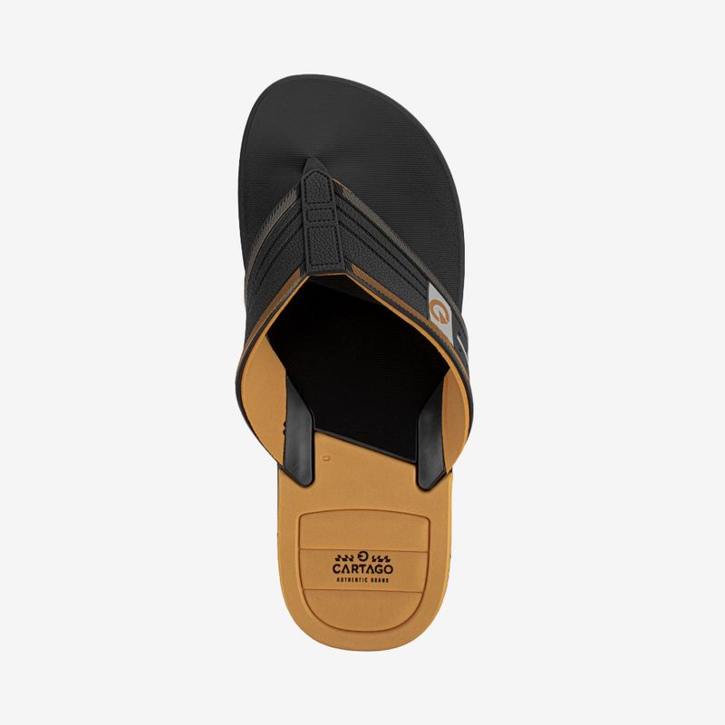 Sandalia-flip-flop-de-hombre-Cartago-color-negro-amarillo