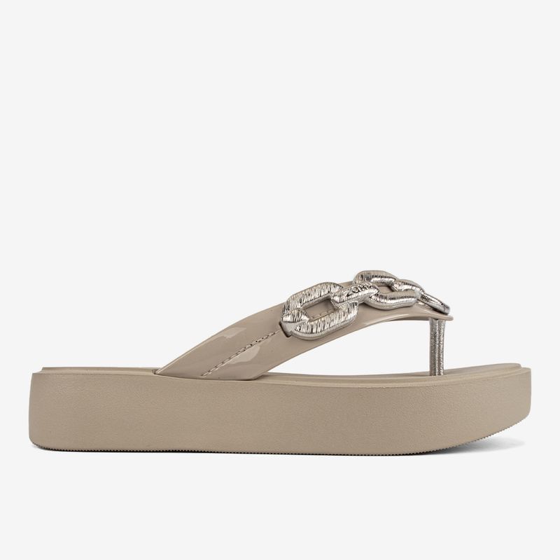 Sandalia-Flat-de-verano-para-mujer-color-beige