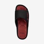 Sandalia-slider-de-hombre-Rider-color-negro-rojo