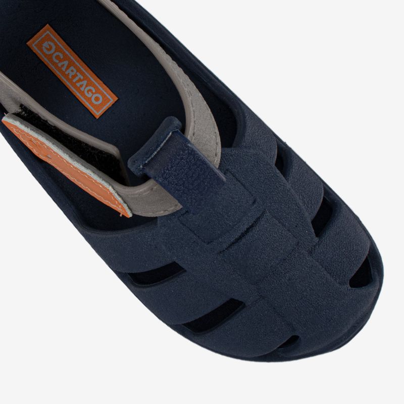 Sandalia-flat-Cartago-color-azul