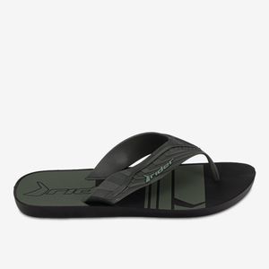 Sandalia Flip Flop Negro/Verde 2RDE88