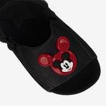 Sandalia-flats-para-bebe-Mickey-color-negro-rojo