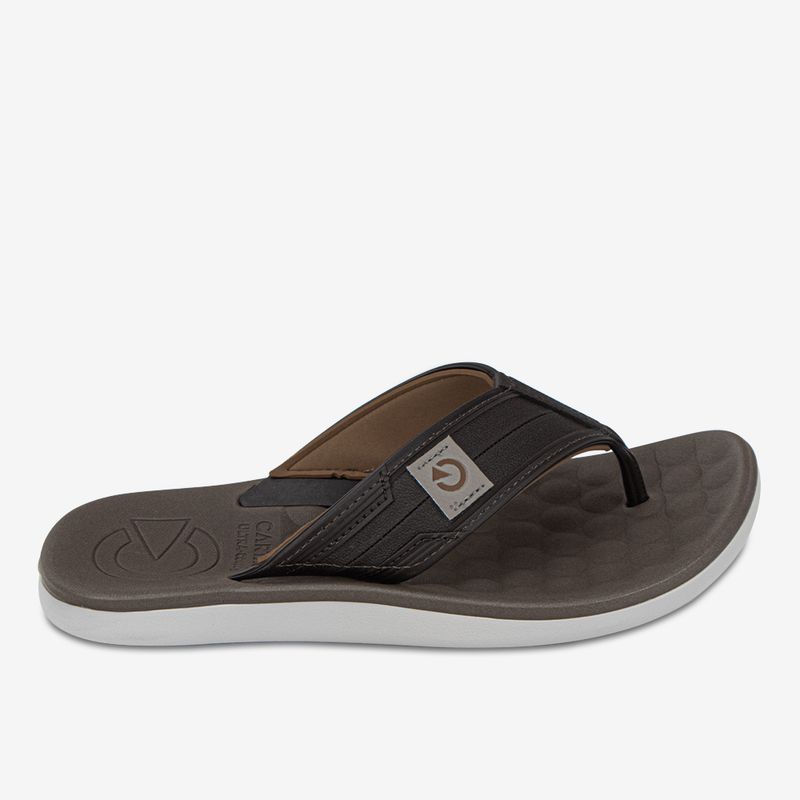 Sandalia-flip-flop-de-hombre-Cartago-color-marron-negro