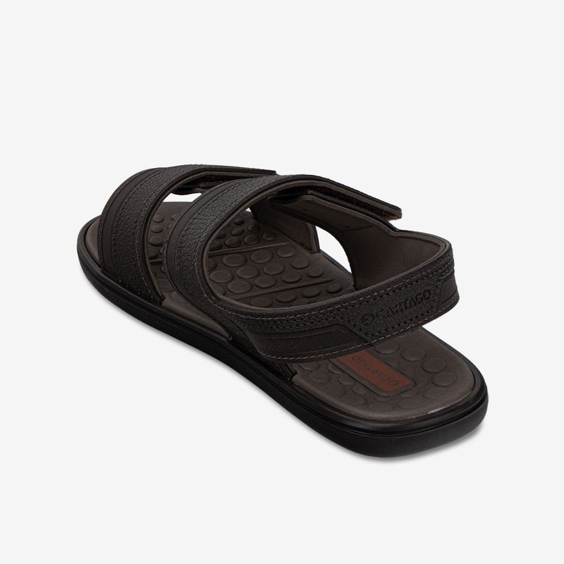 Sandalia-flat-de-hombre-Cartago-color-marron